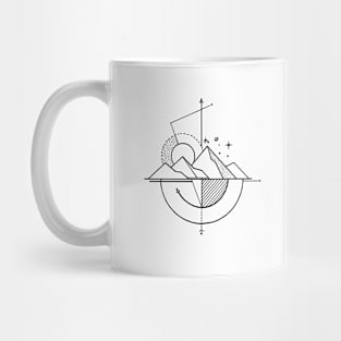 MOUNTAINSHAPES Mug